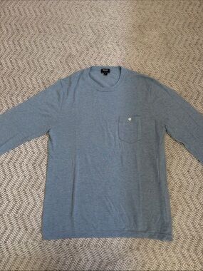 Men’s Todd Snyder Blue Italian Cashmere Sweater